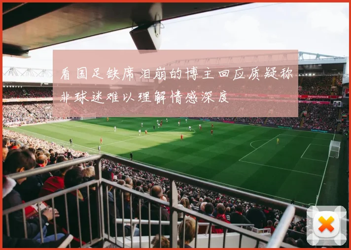 看国足缺席泪崩的博主回应质疑称非球迷难以理解情感深度